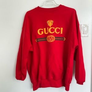 Vintage Gucci bootleg crewneck sweatshirt